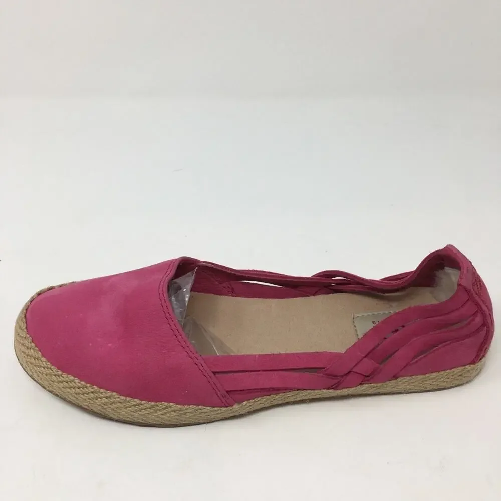 Ugg Cicily Pink Huarache Espadrilles  6